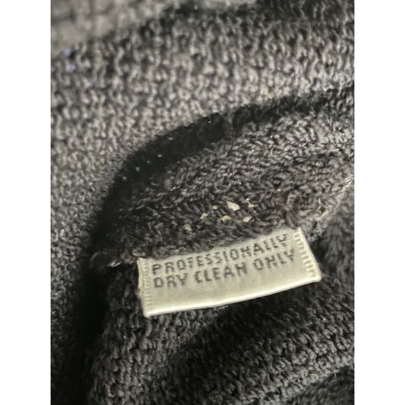 St. John Evening Santana Knit Pleated Pants Size 10 Black Pullon Wool Blend - Picture 7 of 7